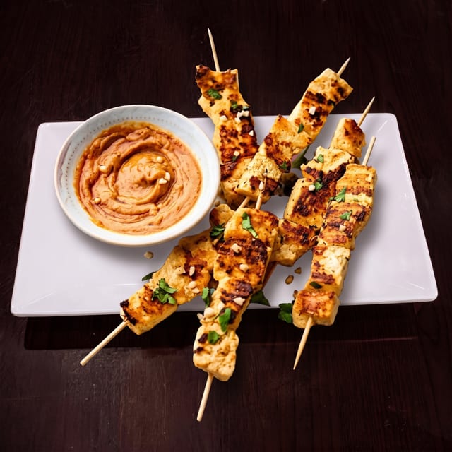 Tofu Satay.