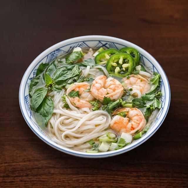 Seafood Noodle Soup.