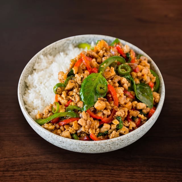 Spicy Basil Leaves.