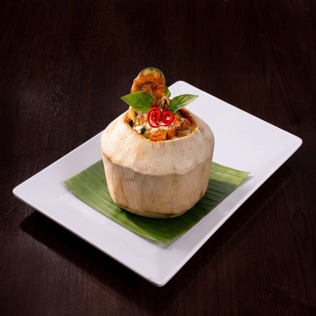 Coconut Shell Seafood (Hor Mok).