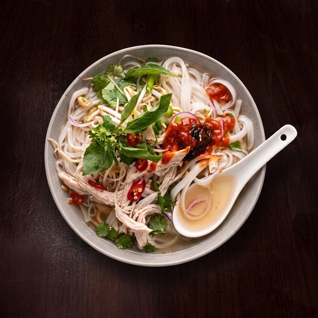 Pho - Chicken Noodle Soup.