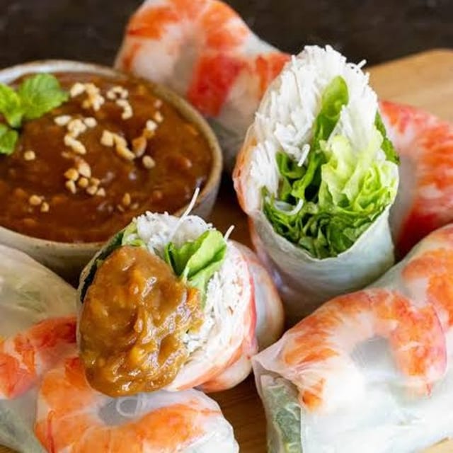 Vietnamese Fresh Rolls.