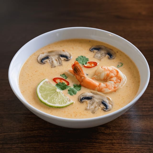 Tom Kha Coconut Soup.